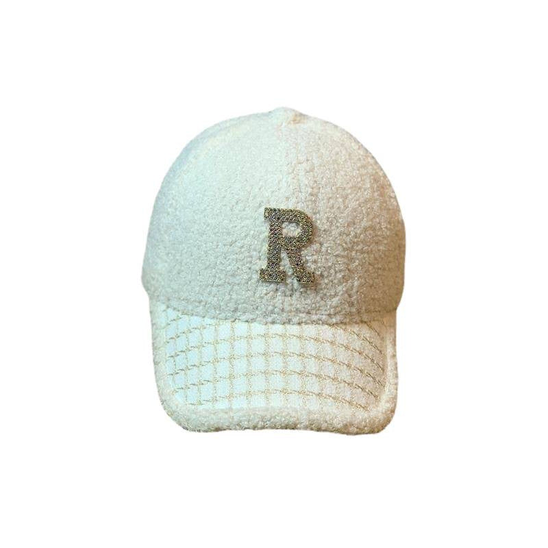 Women's Fuzzy Textured Baseball Cap Bowlift