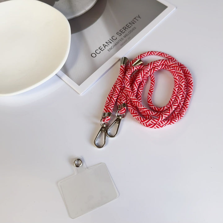 Adjustable Lanyard with Dual Clips Bowlift