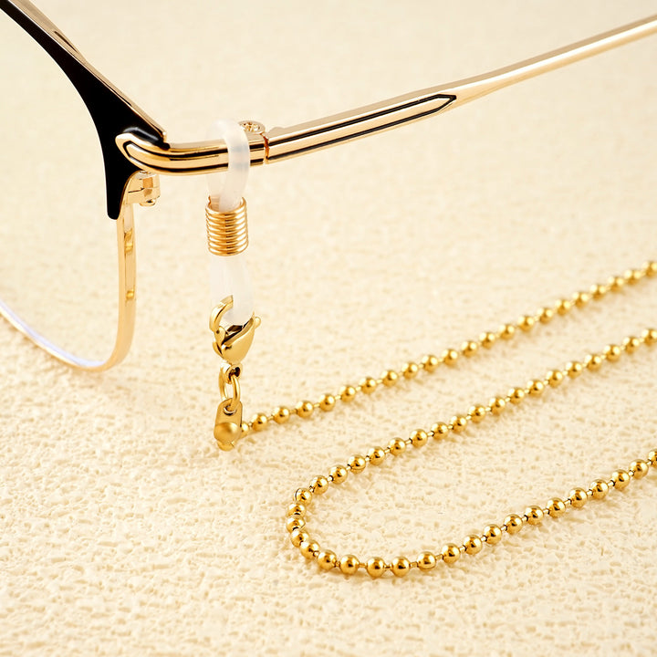 Premium Metal Beaded Eyewear Chain Bowlift