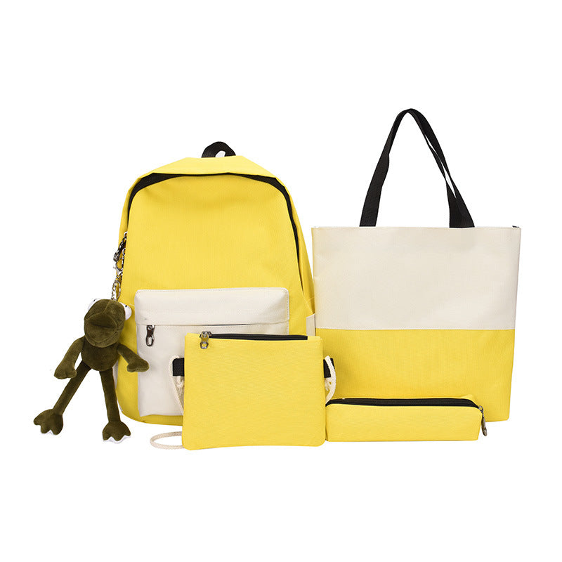 5-Piece Leisure Backpack and Tote Bag Set Bowlift