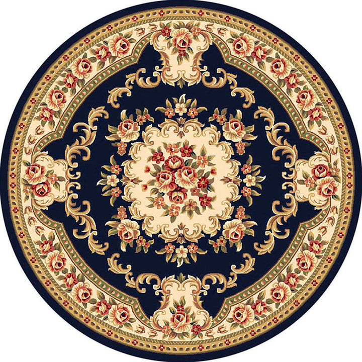 Round Decorative Area Rug Bowlift