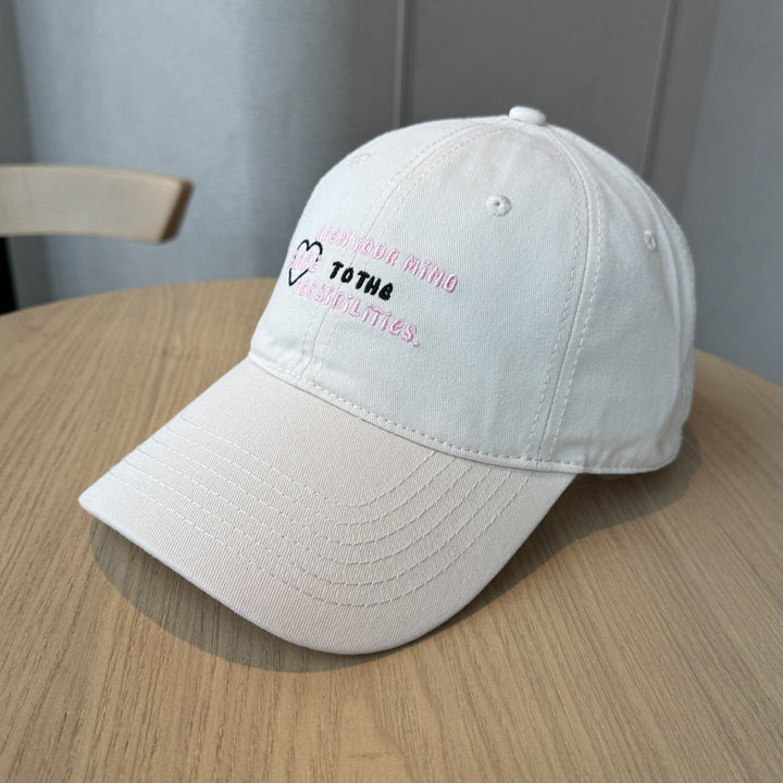 Women's Embroidered Inspirational Baseball Cap Bowlift