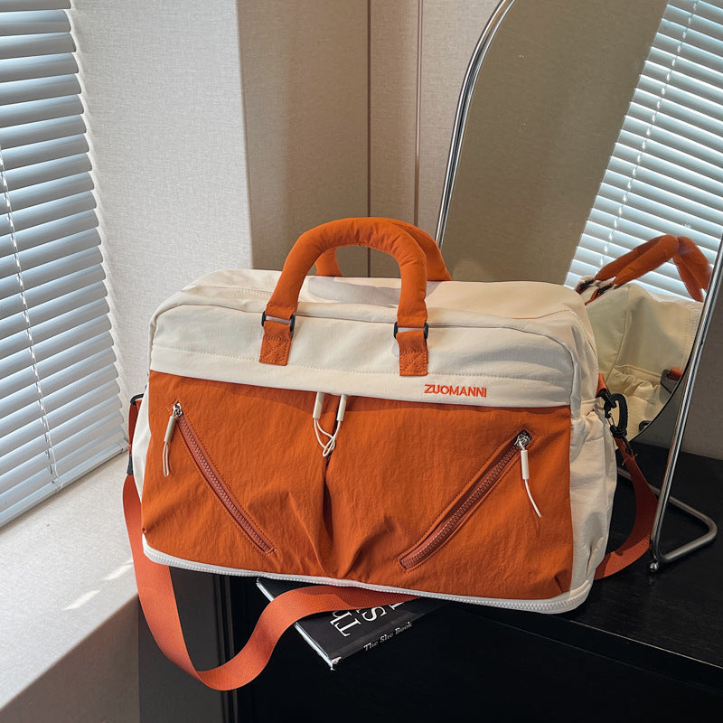 Stylish Multi-Compartment Travel Messenger Bag Bowlift