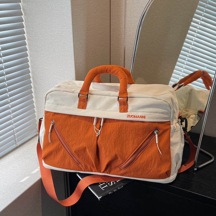 Stylish Multi-Compartment Travel Messenger Bag Bowlift