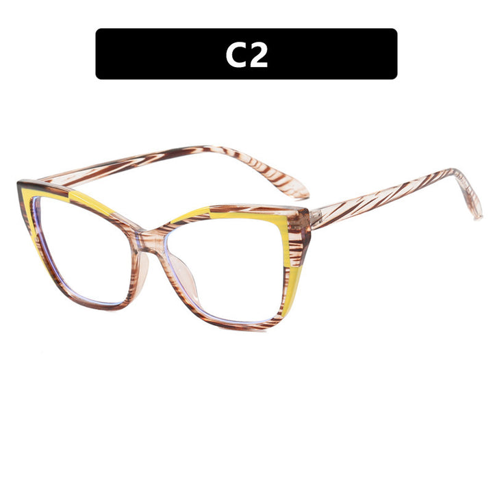 Women's Fashion Cat-Eye Glasses with Transparent Frame Bowlift