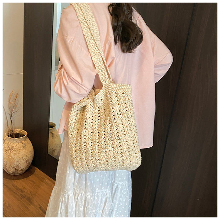 Handcrafted Shopping Bag Made of Fine Natural Material Bowlift