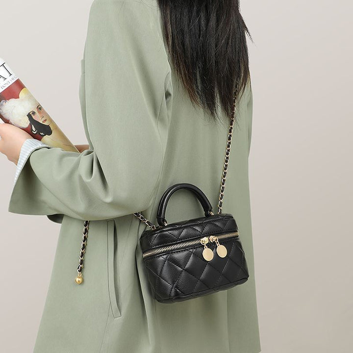 Quilted Mini Chain Handbag Bowlift