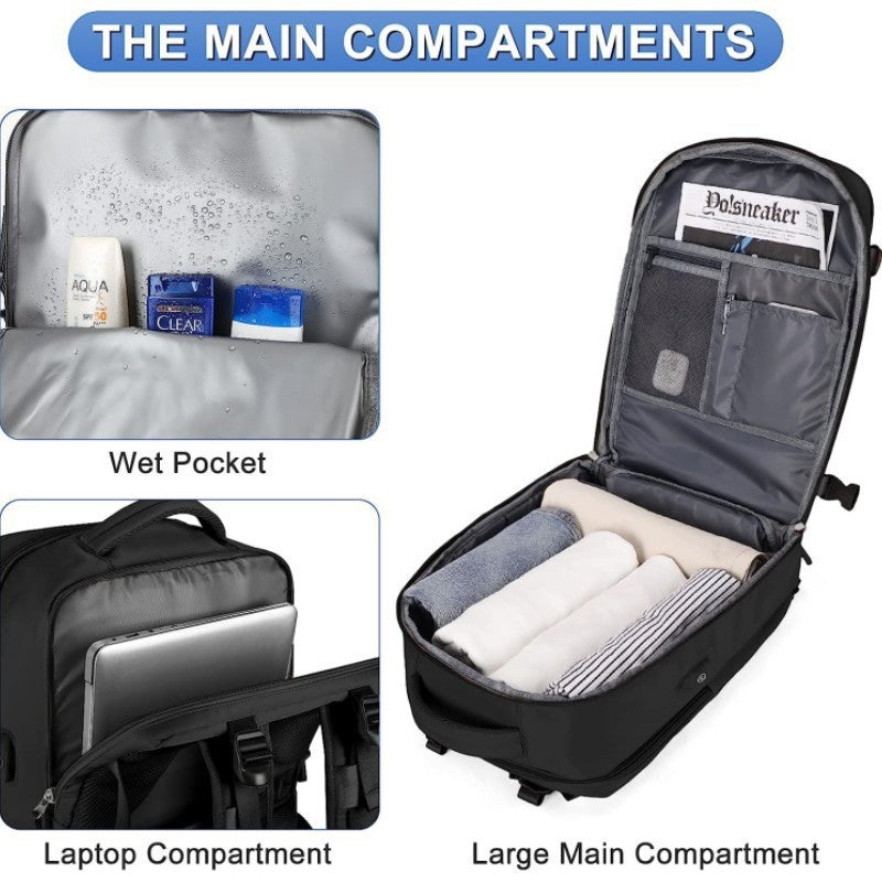 Stylish Multi-Compartment Backpack Bowlift