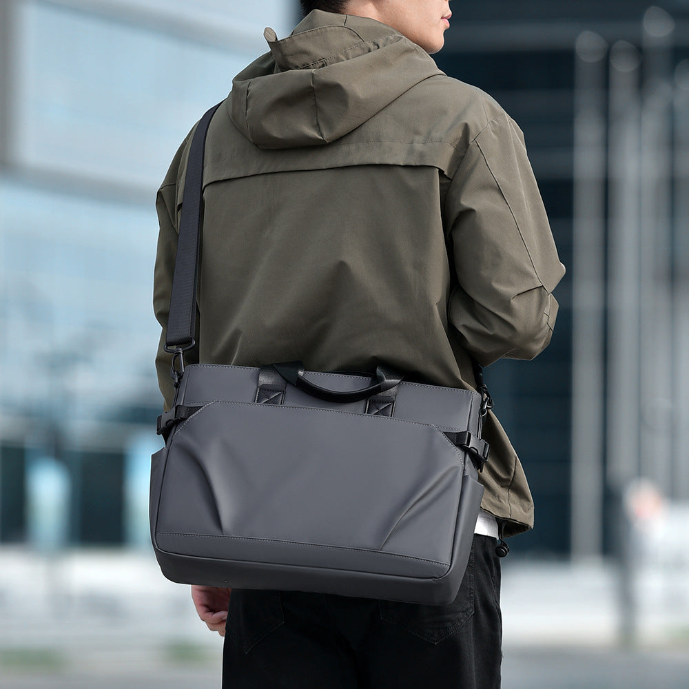 Professional Multi-Pocket Tech Briefcase Bowlift