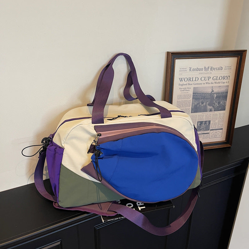 Women's sporty travel bag with innovative compartment system Bowlift