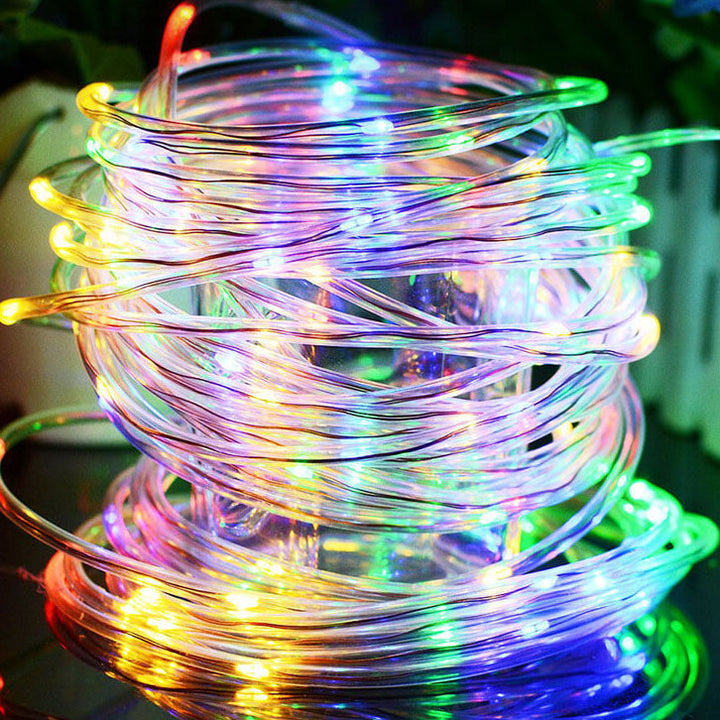 BowLift | LED Solar String Fairy Lights Waterproof Copper Wire Outdoor Tube Fairy Lights
