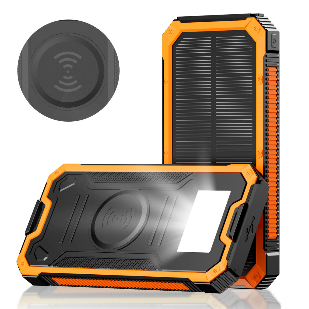 Solar Power Bank with High-Speed Charging Bowlift