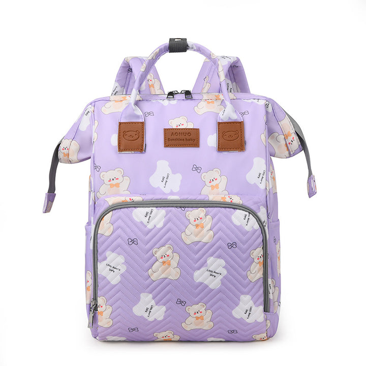 Cute Cartoon Diaper Backpack Bowlift
