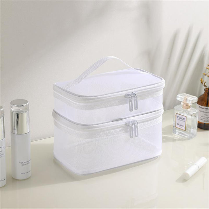 Stylish Double-Layer Cosmetic Organizer Bowlift
