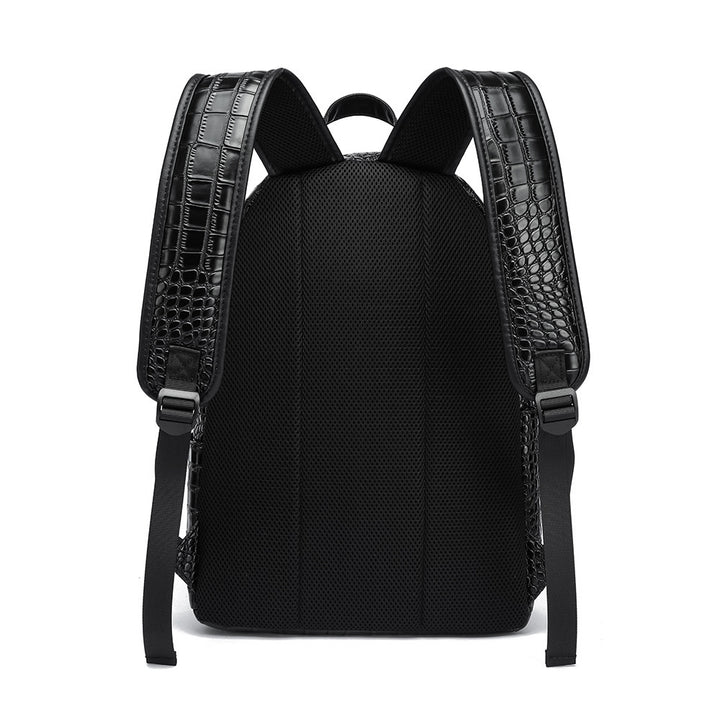 Elegant Backpack in Crocodile Look Bowlift