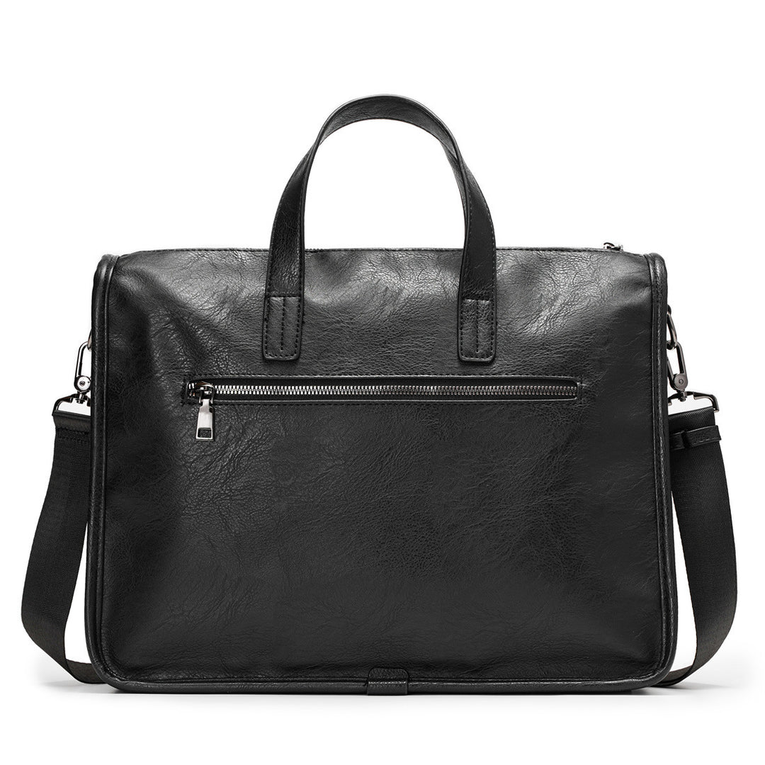 Briefcase Made of High-Quality Leather Bowlift