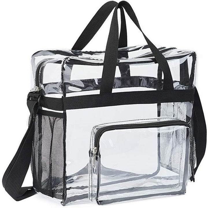 Transparent Tote Bag with Multiple Compartments Bowlift