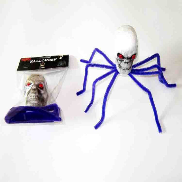 Decorative Skull Spider Figure Bowlift