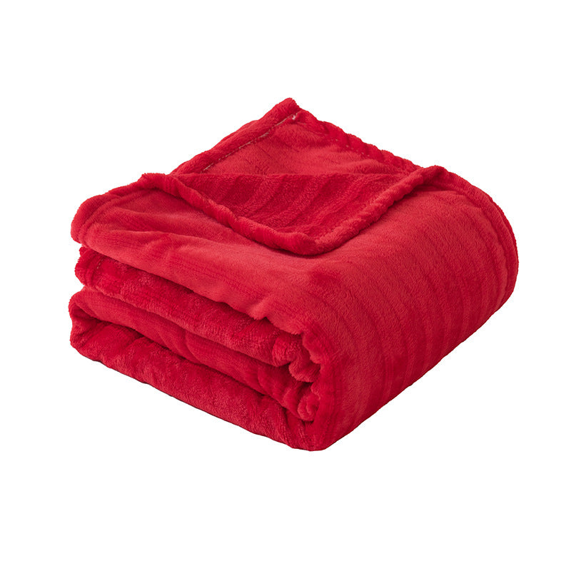 Ladies Soft and Luxurious Plush Blanket with Detailed Rib Structure Bowlift
