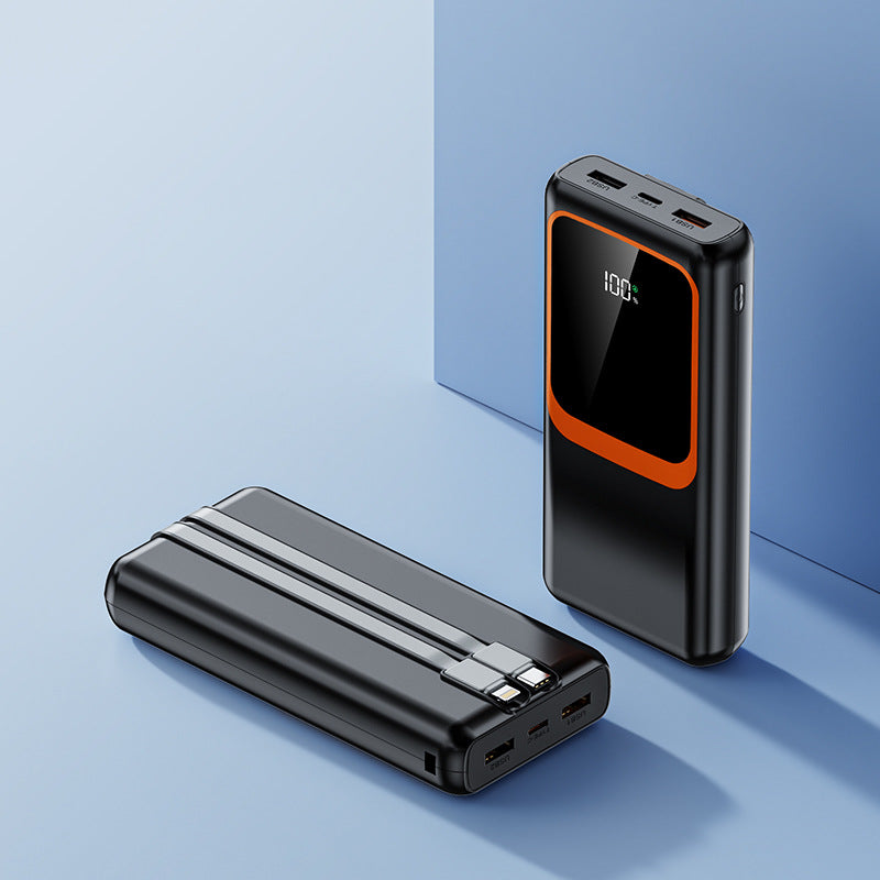 Power bank with digital energy display and high-speed charging function Bowlift