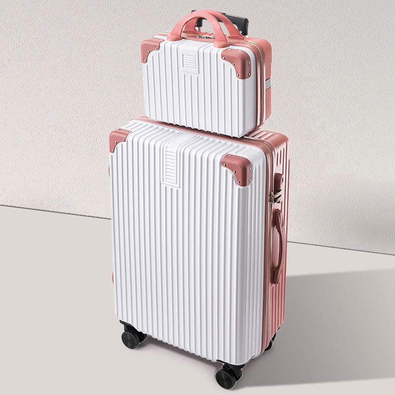 Unisex Ultra-Durable Textured Hardshell Carry-On Suitcase Bowlift