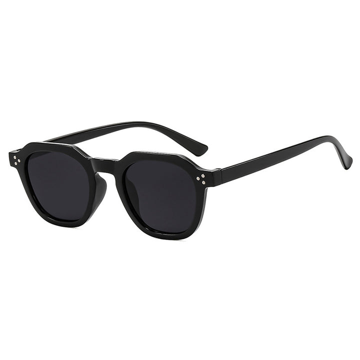 Ladies fashionable sunglasses in trendy hexagon design Bowlift