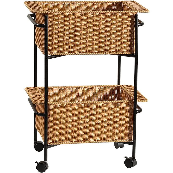 Large Handcrafted Woven Storage Bin Bowlift
