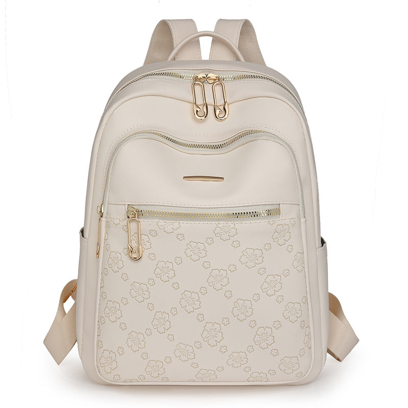 Stylish Floral Pattern Backpack Bowlift