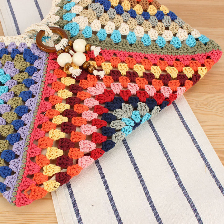Stylish Crochet Handbag Bowlift