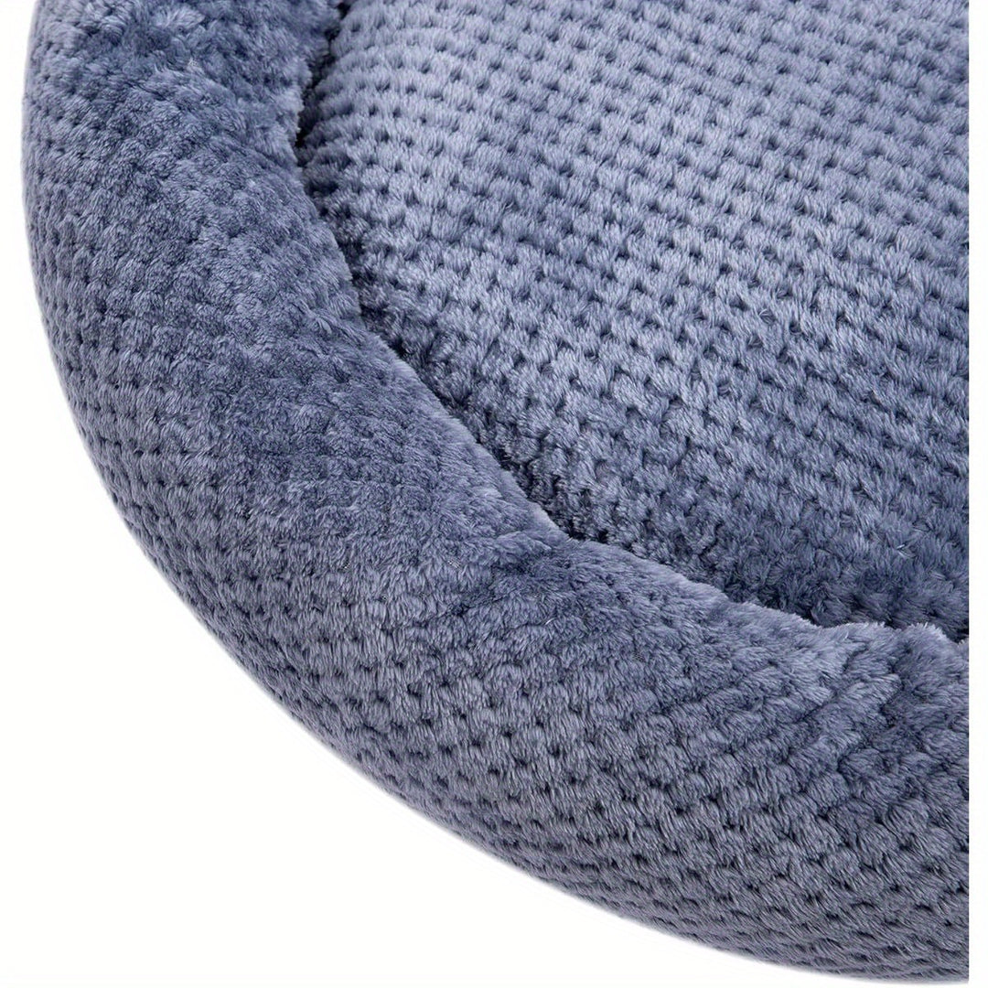 Plush Circular Dog Bed