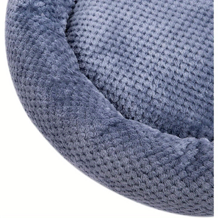 Plush Circular Dog Bed