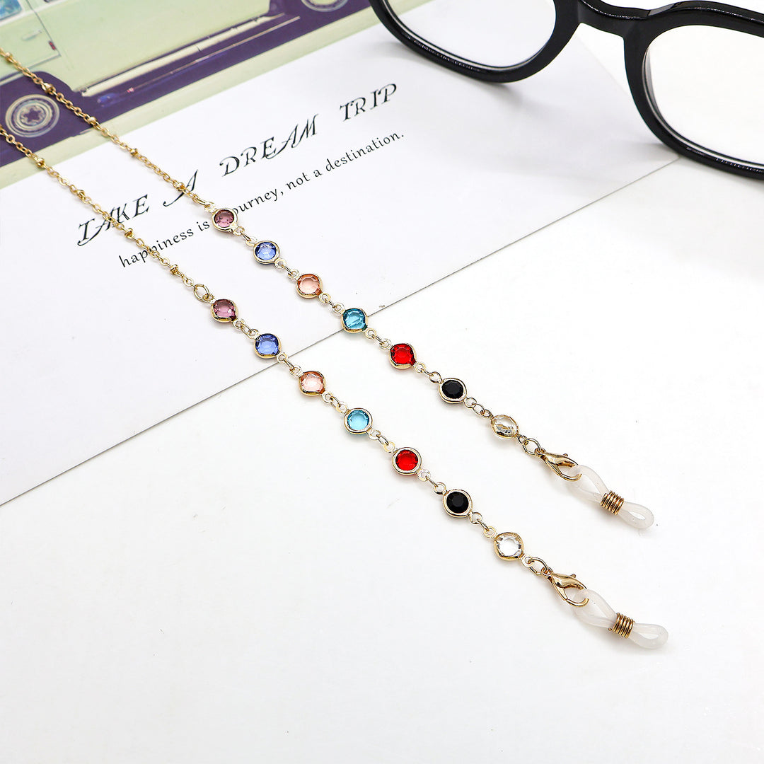 Colorful Beaded Eyewear Chain Bowlift