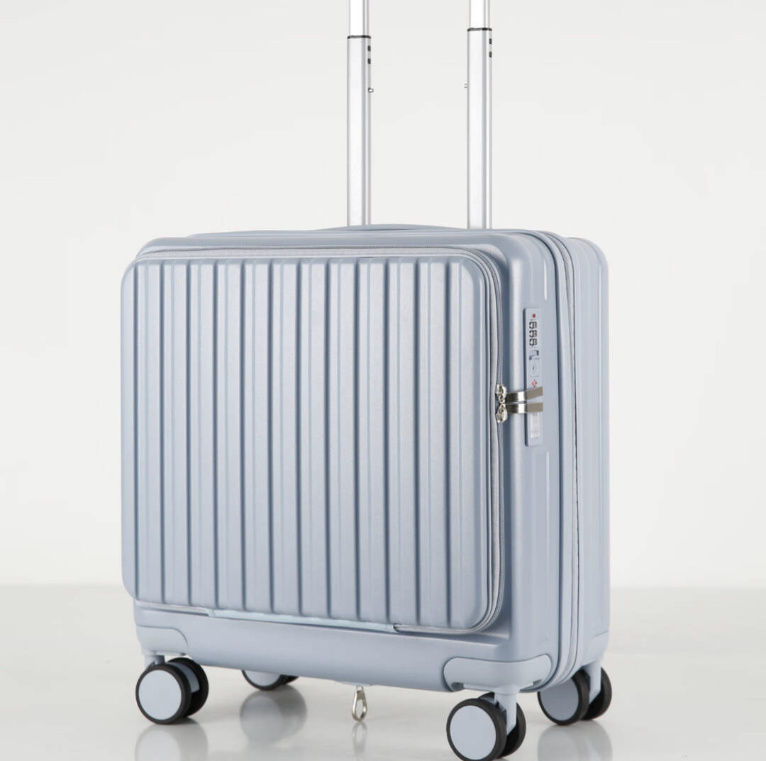 Unisex Compact Multi-Directional Spinner Suitcase Bowlift
