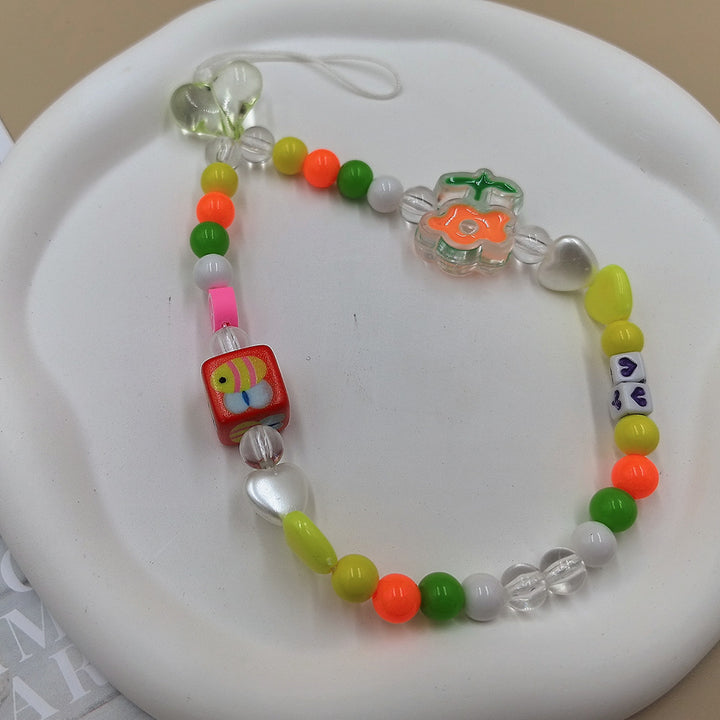 Colorful Beaded Necklace Bowlift