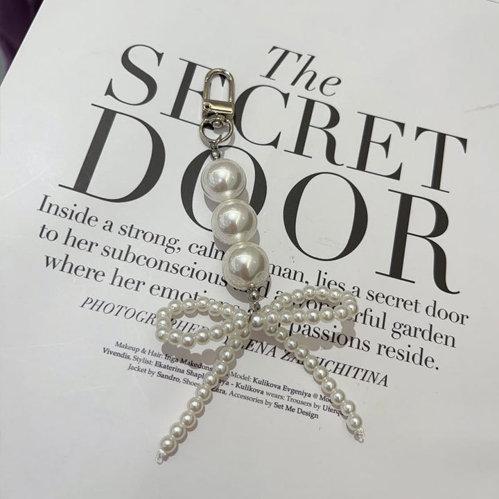 Stylish Beaded Charm Key Holder Bowlift