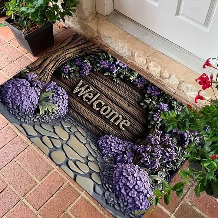 Aquatic-Themed Bath Mat Bowlift