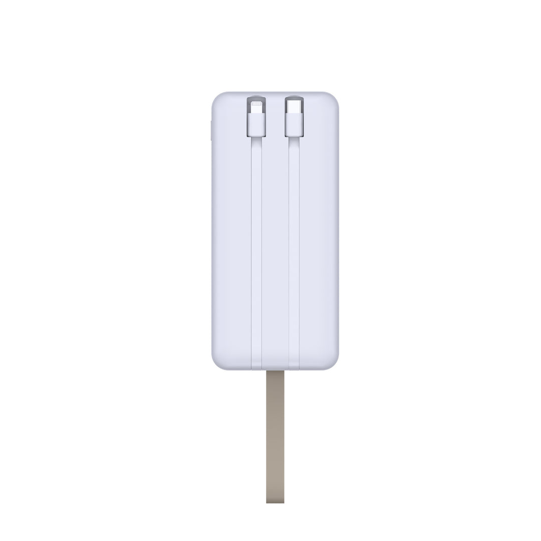 Portable power bank with digital charging display and innovative design Bowlift