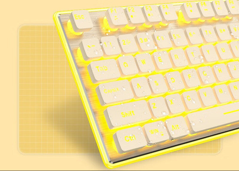 Vintage-Inspired Mechanical Keyboard Bowlift