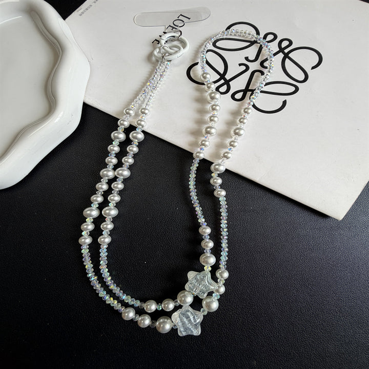Pearl Beaded Eyewear Lanyard Bowlift