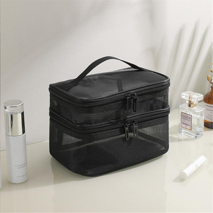 Stylish Double-Layer Cosmetic Organizer Bowlift