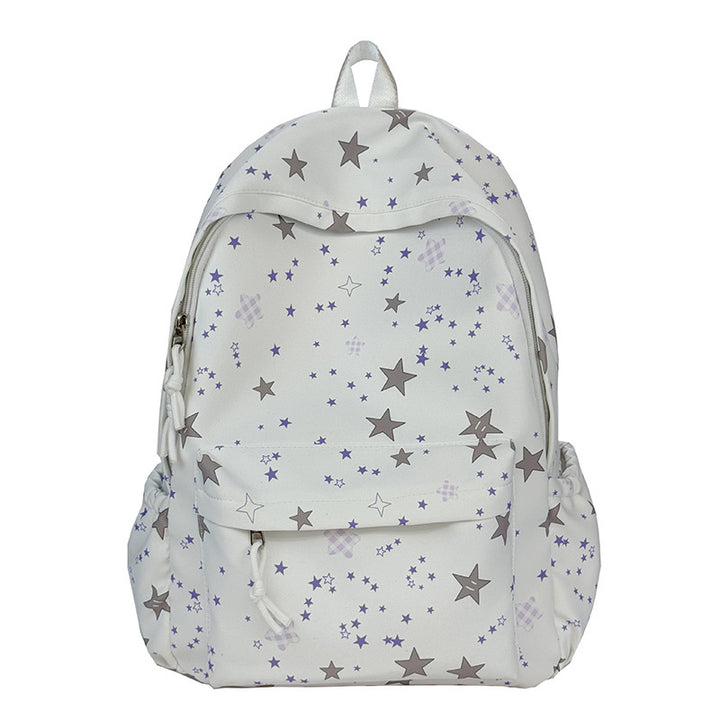 Girls' Star Patterned Backpack Bowlift