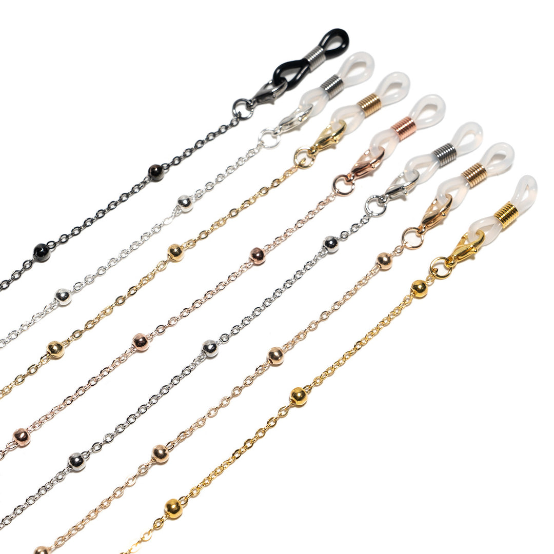 Beaded Eyewear Chain with Secure Clasps Bowlift