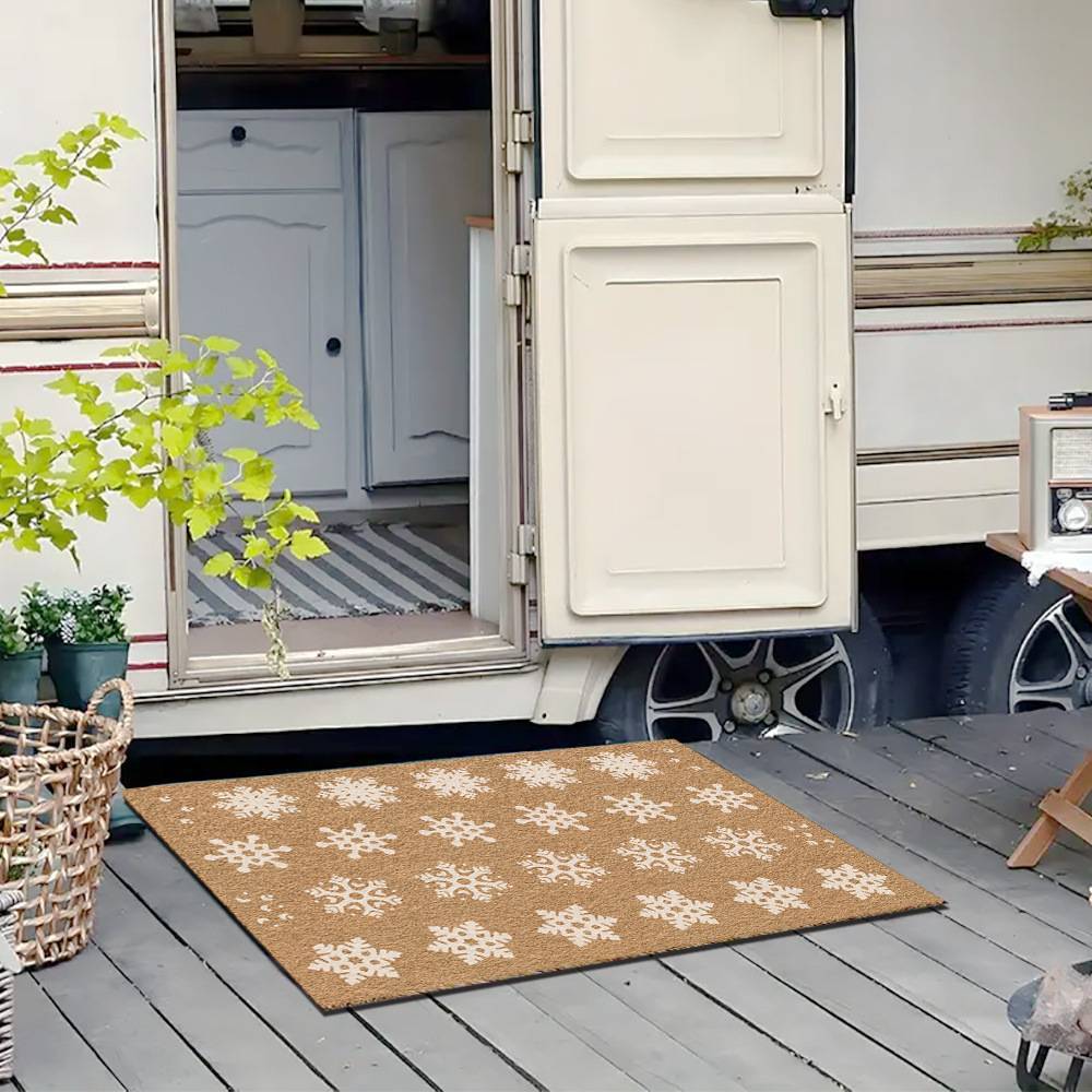 Festive Holiday Welcome Mat Bowlift