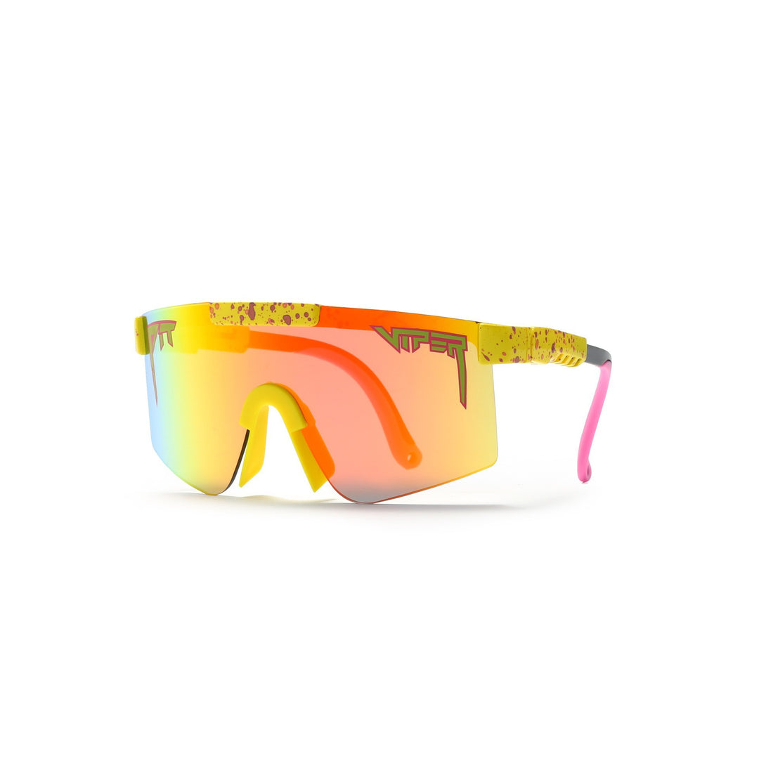Women's sporty racing goggles with high UV protection and comfortable, ventilated frame Bowlift