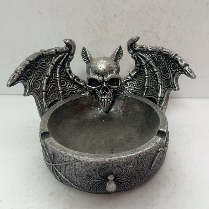 Decorative bowl figure with skeleton design Bowlift