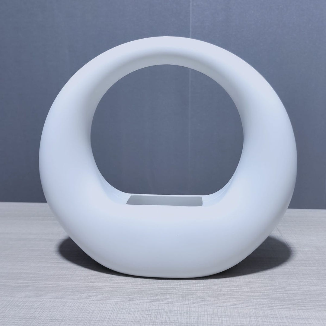 Modern Circular Decorative Planter Bowlift