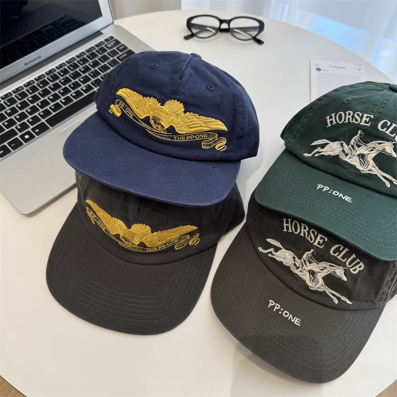 Men's Embroidered Graphic Cap Bowlift
