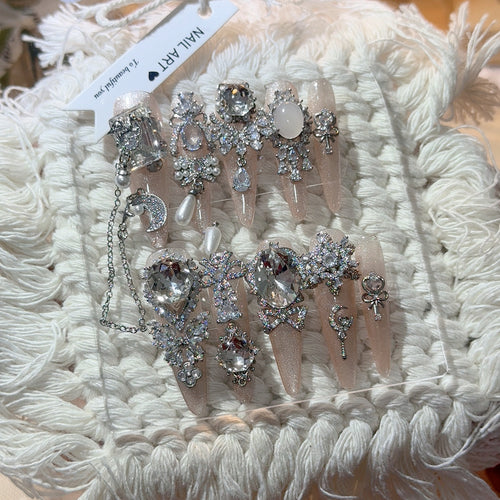 Decorative Acrylic Nail Set
