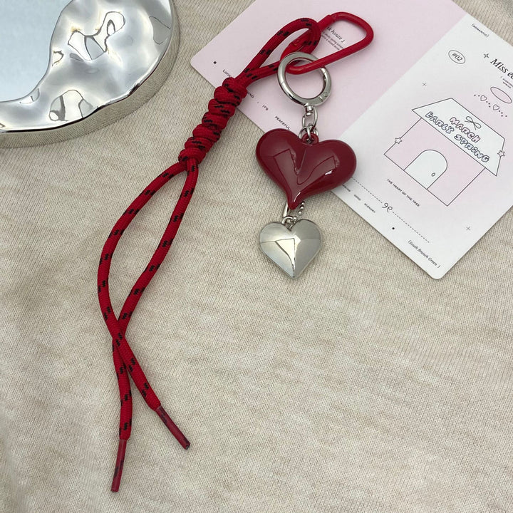 Decorative Heart Keychain Bowlift