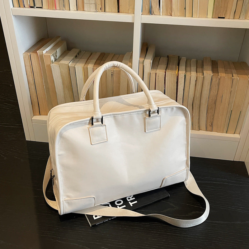 Professional Leather Briefcase Bowlift